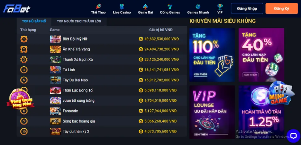Top game nổ hũ 2024 nên chơi tại Xocdia88